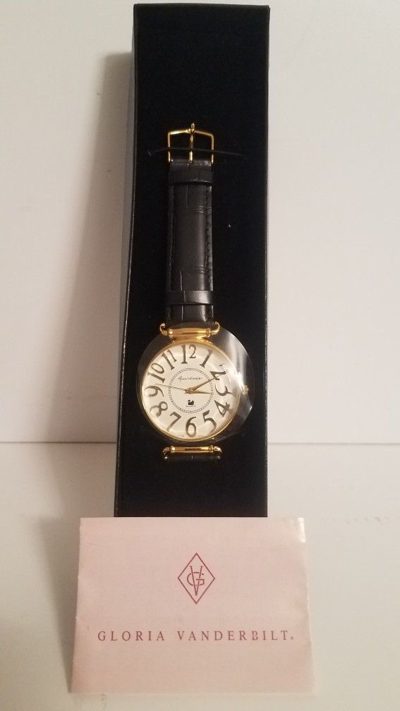 Womens Watch By Gloria Vanderbilt....