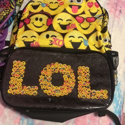 Emoji and Childrens place backpacks