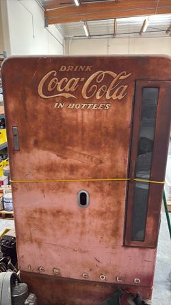 Vintage coke machine