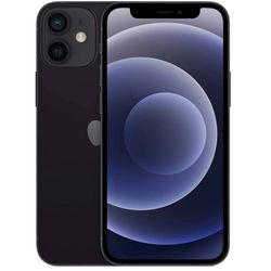 Restored Apple iPhone 12 mini - Fully Unlocked - 64 GB Black (Refurbished)