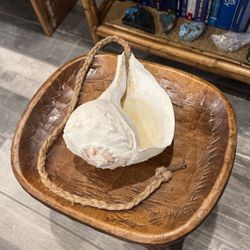 Large Hanging Seashell Planter Pot 