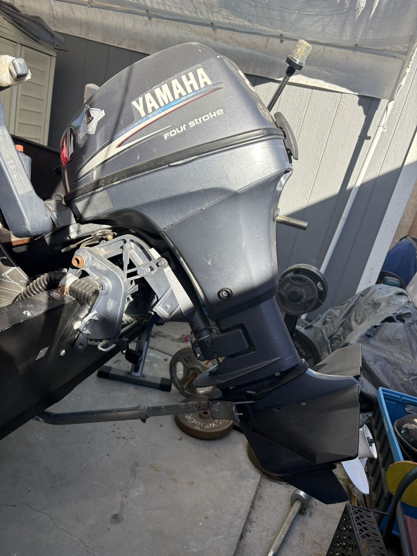 Yamaha 8hp Four Stroke Outboard Motor