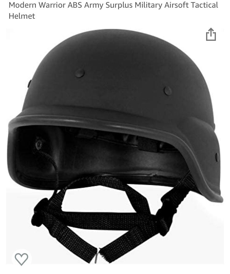 Modern Warrior ABS Army Surplus Military Airsoft Tactical Helmet