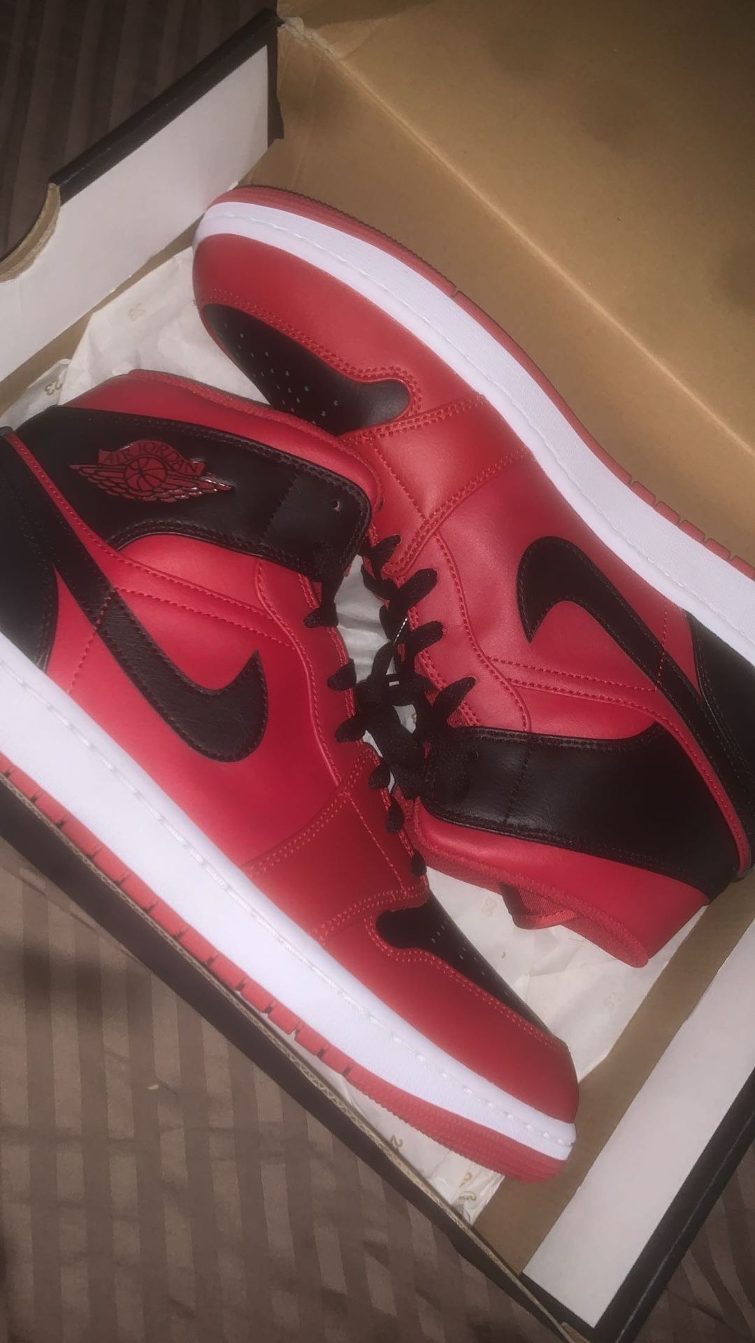 Jordan 1 Mid ‘ Reverse Bred’ Size 12