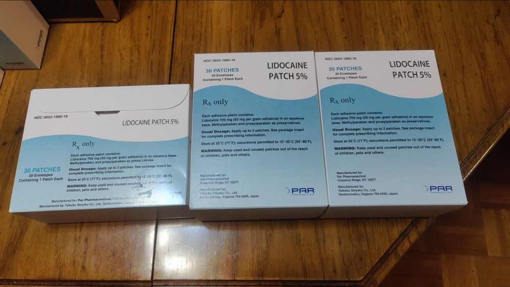 LIDOCAINE 90 PATCHES