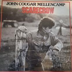 John Cougar Mellencamp "Scarecrow" Vinyl Album 