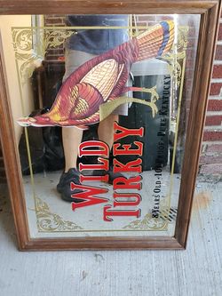 Wild Turkey mirror
