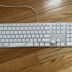 Apple keyboard (USB cord)