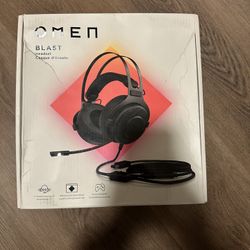 HP OMEN Blast Headset | Gaming Headset with Retractable, Noise Canceling Microphone and 7.1 Surround Sound | Multi-Compatible Xbox One, PS4, and PC He