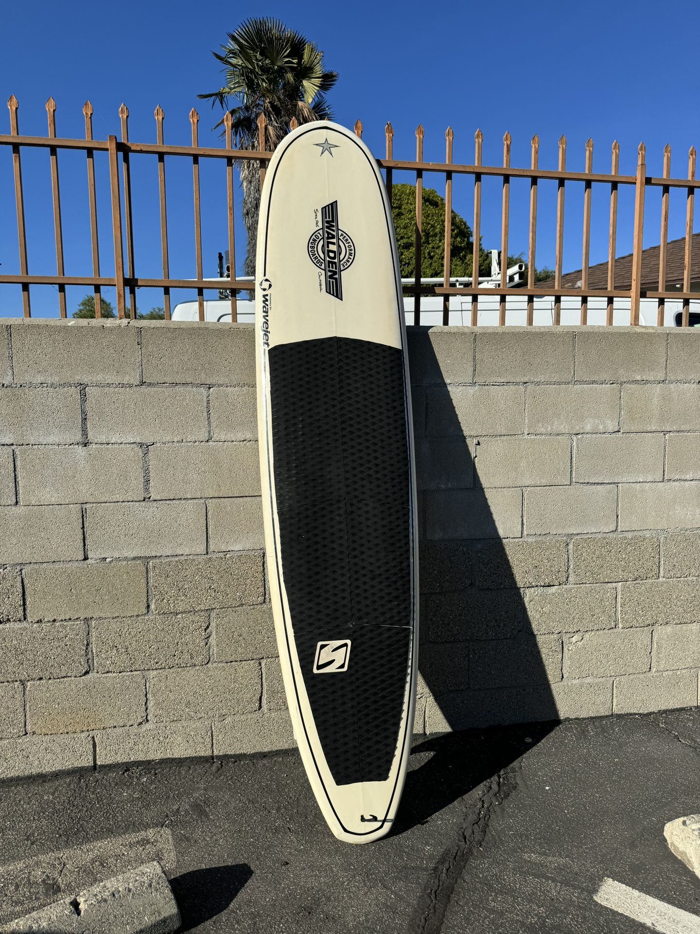 8 Foot Walden Longboard Surfboard Paddle Board Wavejet