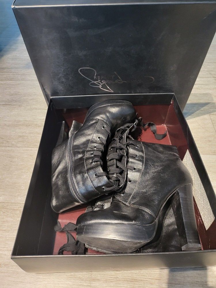 Tall Black Stylish Boots