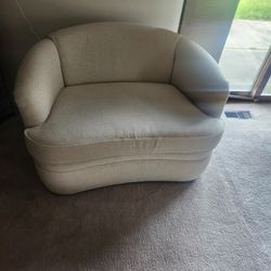 Swivel Chairs And Ottoman