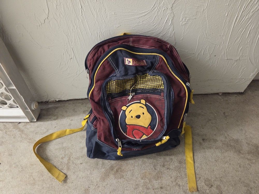 Old Winnie The Pooh Bookbag
