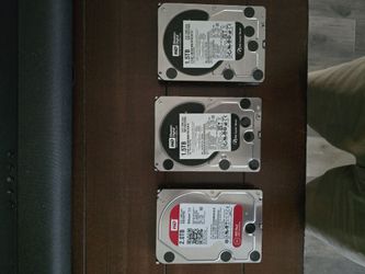 WD internal HDDs - 5tb