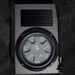 PowerBass 10” Subwoofer and Amplifier Combo 
