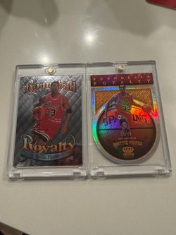 Scottie Pippen Roundball Royalty Basketball Cards Lot