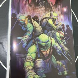 Teenage mutant ninja turtles full art foil comic