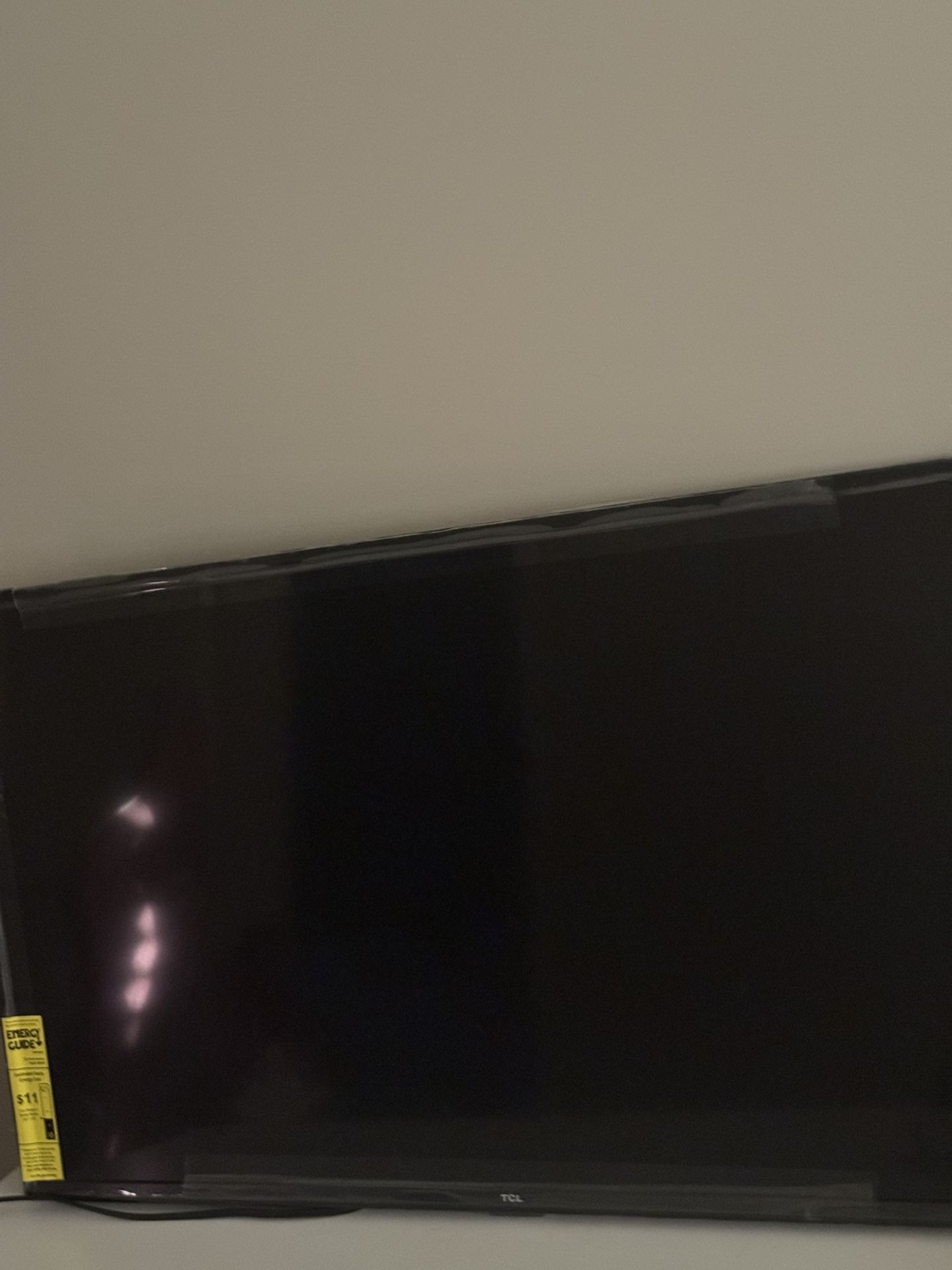 TCL 43 Inch Smart TV Mount included