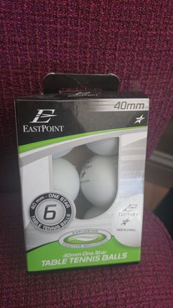 NEW, table tennis balls
