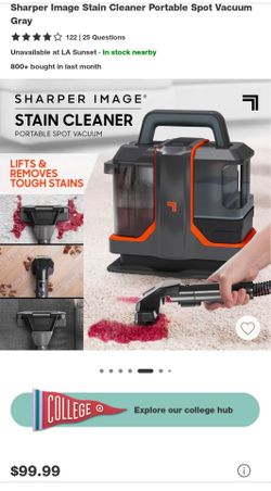 Sharper Image Stain Cleaner Portable Spot Vacuum