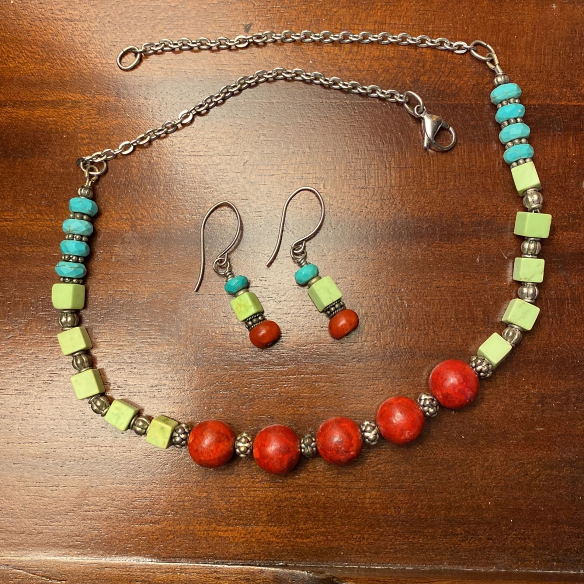 Necklace and Matching Earrings