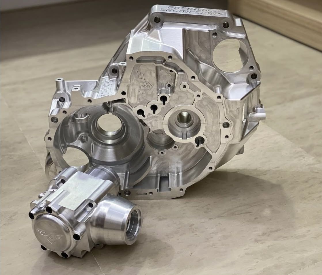 B-SERIES AWD BILLET BELLHOUSING/ billet transfer case