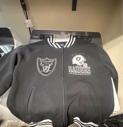 Oakland Raiders NFL Varsity  Jacket size xl