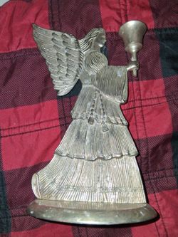 Silver plated candle holder
