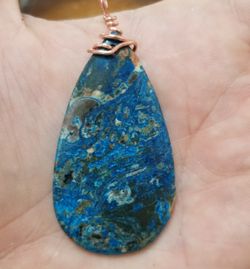 Ocean jasper pendant 15