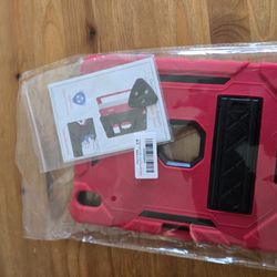 Case for ipad  ...ir 654gen (Red+black)