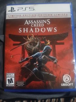 Assassin's creed shadows p s 5