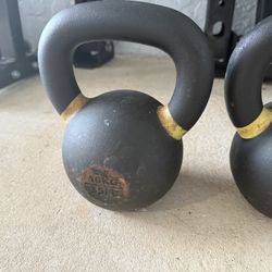 Pair Of 35lb Kettle Balls