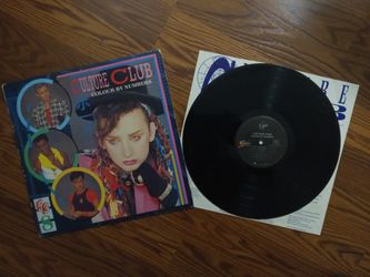 CULTURE CLUB (1983) "C0L0UR BY  NUMBERS#" VINYL REC0RD 