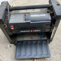 Porter Cable Benchtop Planer 