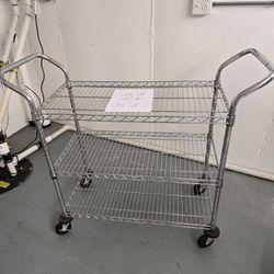 Prep Tables & Storage Cart