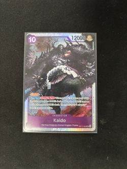 one piece tcg world’s strongest warriors kaido super rare op17-062 mint
