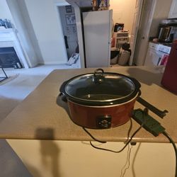 8 Qt. Slow Cooker, Manual, Rhubarb