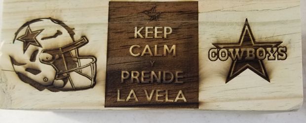 Prende la Vela Tea light Holder  For Those Dallas cowboys Fans 