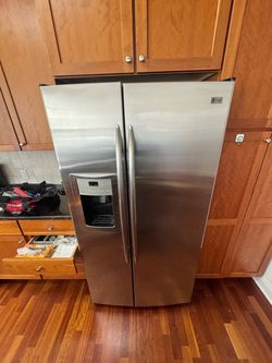 GE Profile Stainless Steel Side-by-Side Refrigerator