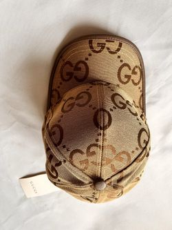 Brown GG Canvas Cap