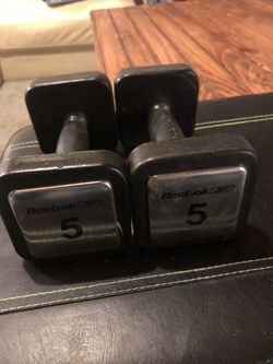 Pair of 5lb dumbbells