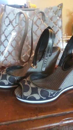 Coach wedges