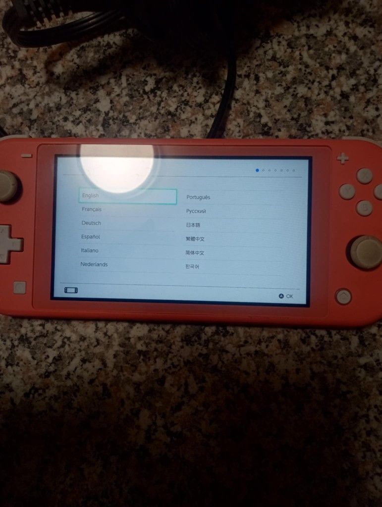 Pink Nintendo Switch Lite