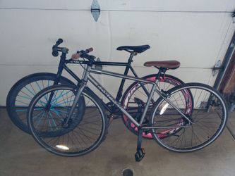 Two Fixie Road Bikes