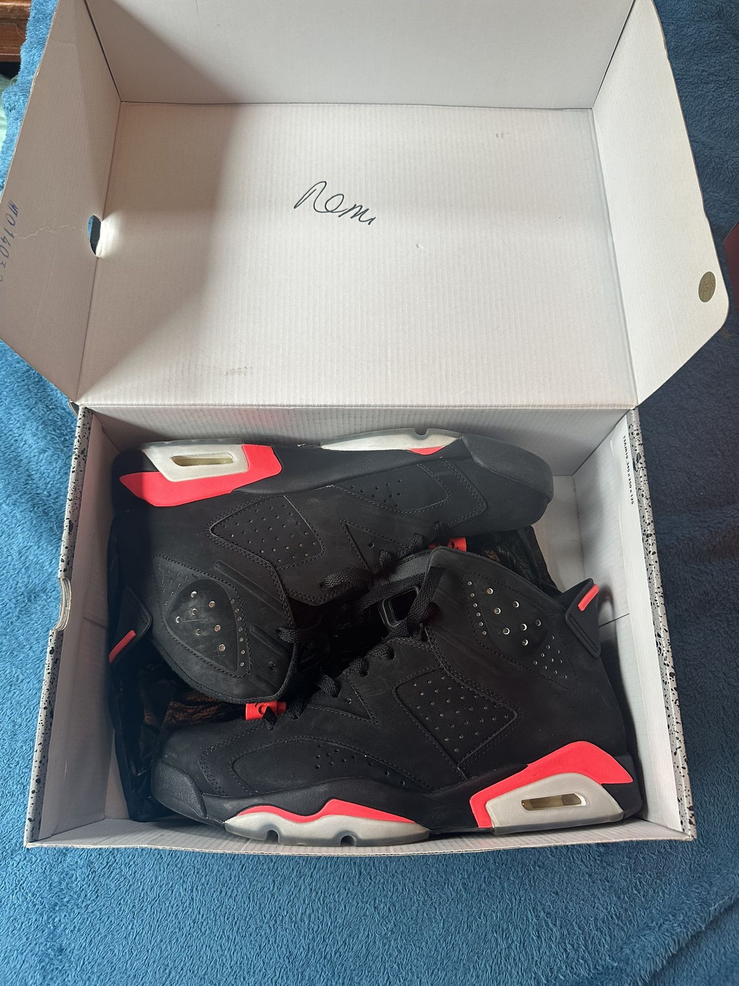 Jordan 6 Retro Infrared 2014 Size 10.5