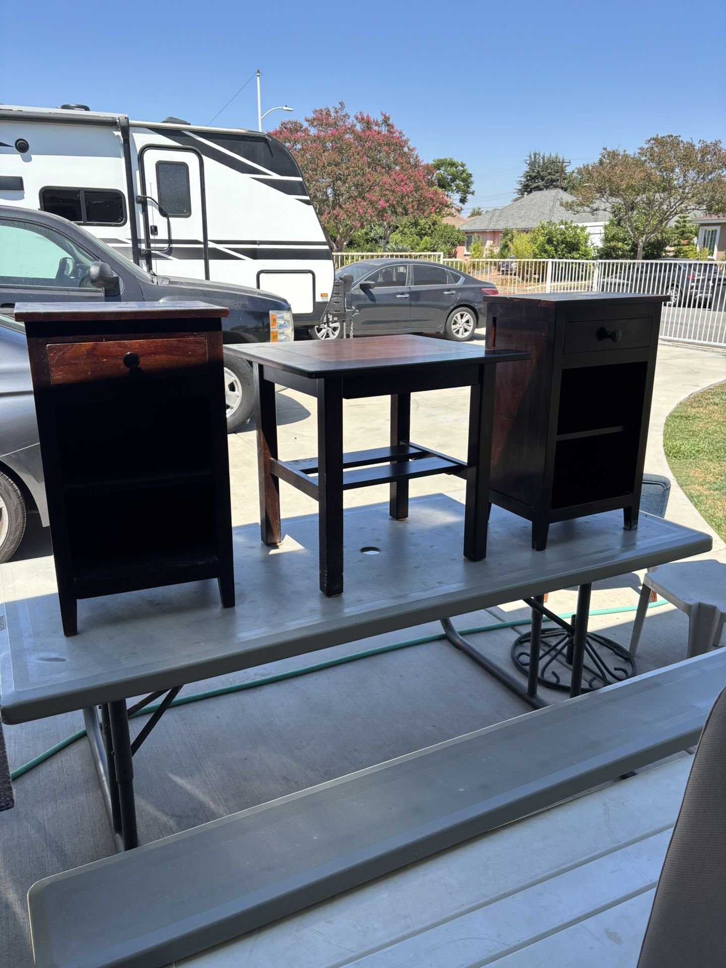 End Tables.. 3 Piece… Wood