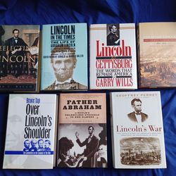 Abraham Lincoln Book Lot 