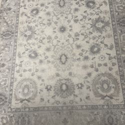 Gray Rug 9 Feet By 7’ 3 Inches 20.00