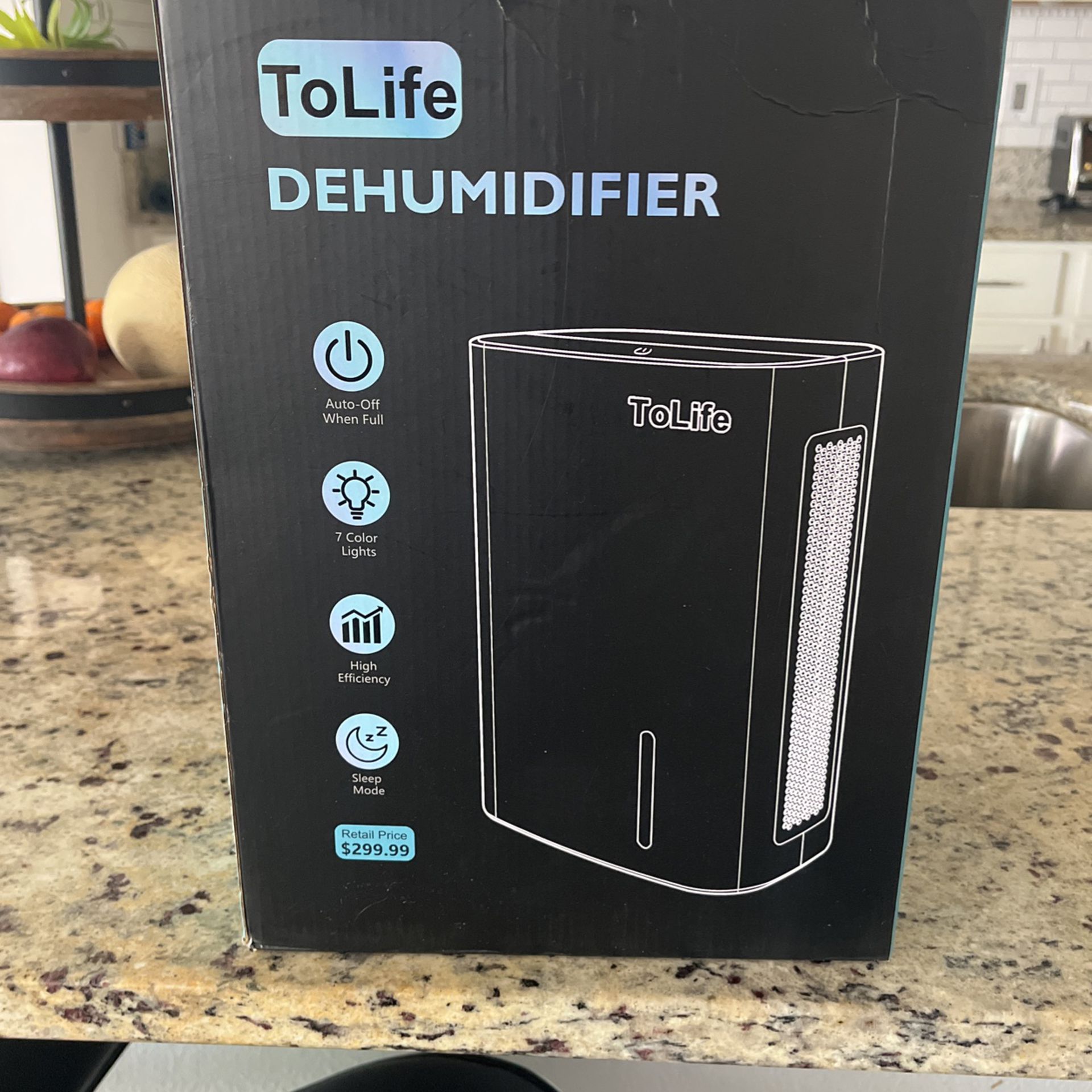 Dehumidifier Open Box