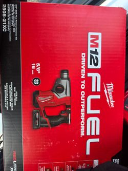 Milwaukee m12 sds hammerdrill